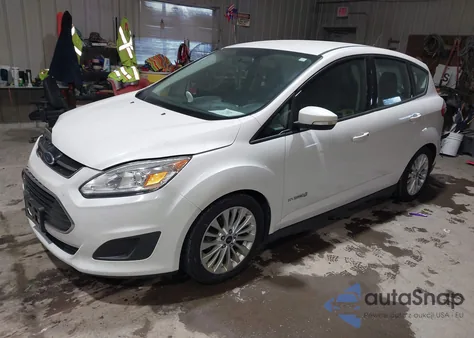 2018 Ford C-Max Hybrid Se z USA, uszkodzony, nr VIN 1FADP5AU3JL104497